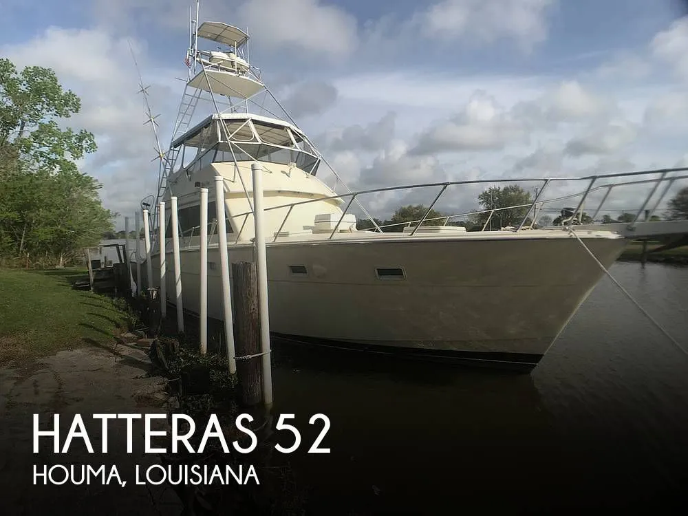 1985 Hatteras 52 Convertible in Houma, LA