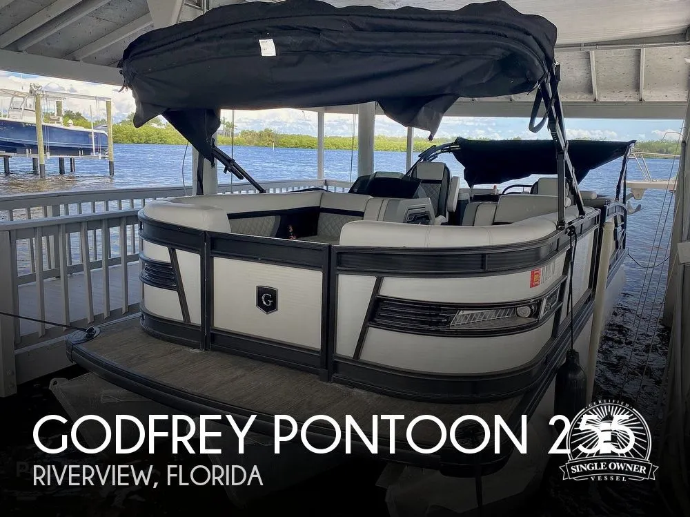 2023 Godfrey Pontoon AquaPatio 255 SBC in Riverview, FL