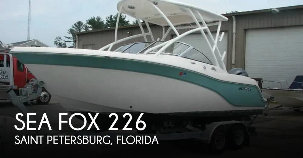 2018 Sea Fox Traveler 226 in St. Petersburg, FL