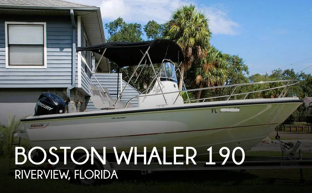 2008 Boston Whaler 190 Outrage