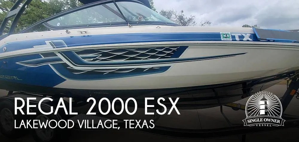 2017 Regal 2000 ESX in Lakewood Village, TX