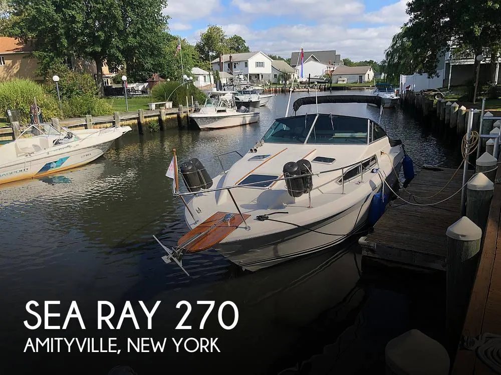 1986 Sea Ray 270 Sundancer in Amityville, NY