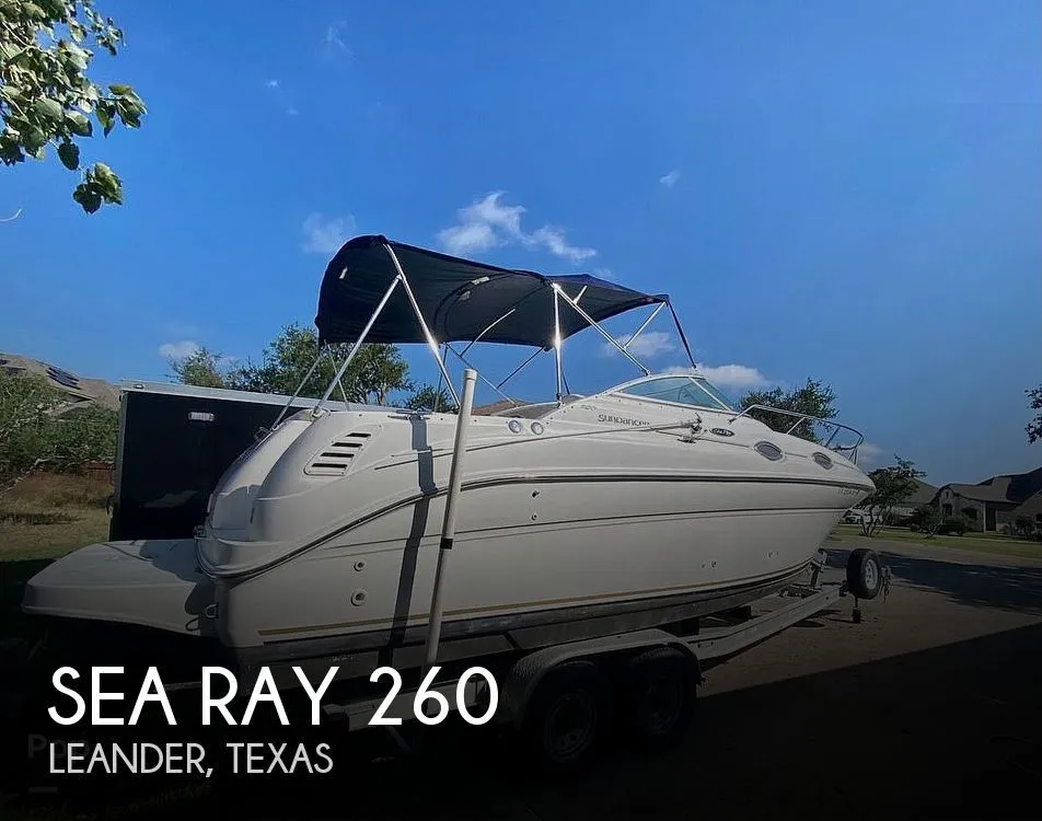 2002 Sea Ray 260 Sundancer