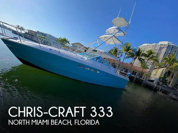 1985 Chris-Craft 333 Commander Sport in North Miami Beach, FL