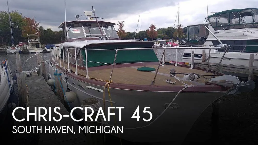 1960 Chris-Craft CONSTELLATION 45 in South Haven, MI