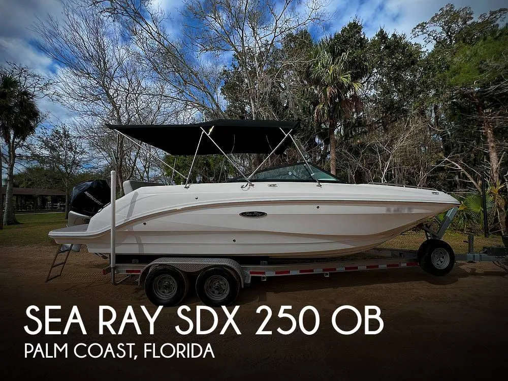2022 Sea Ray SDX 250 OB in Palm Coast, FL