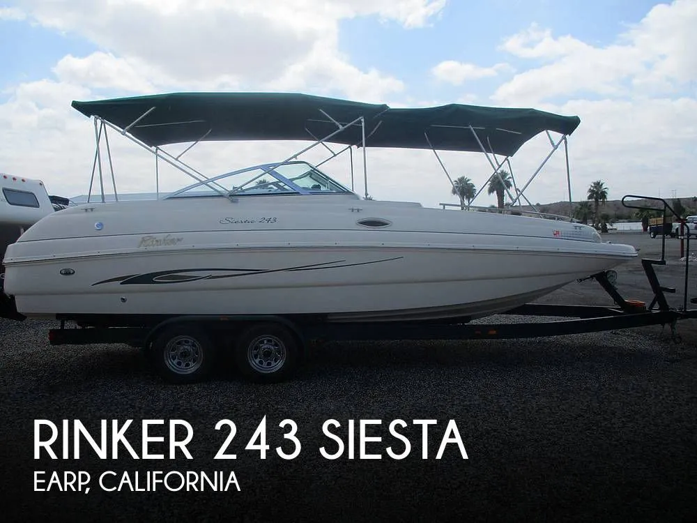 2001 Rinker 243 Siesta