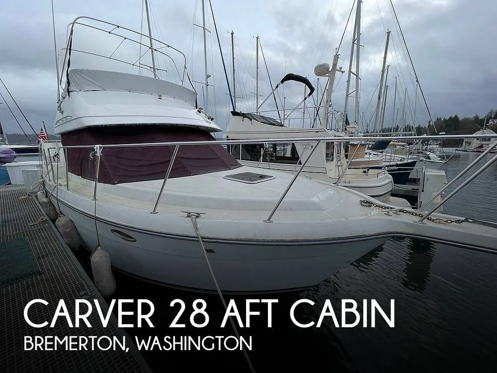 1991 Carver 28 Aft Cabin