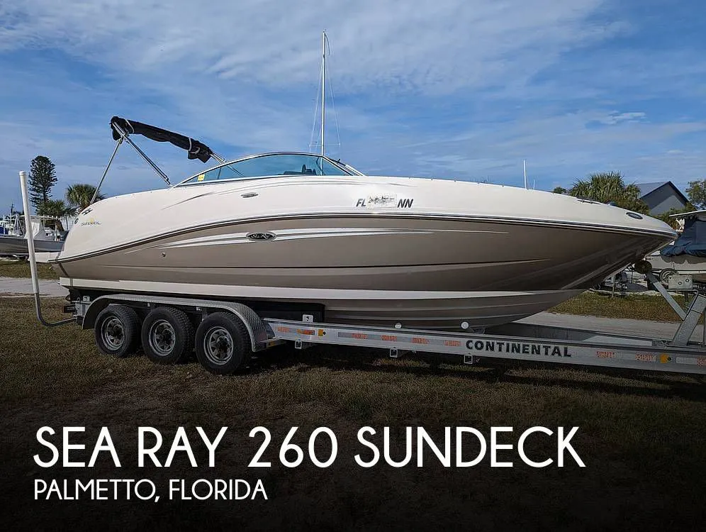 2008 Sea Ray 260 Sundeck in Palmetto, FL
