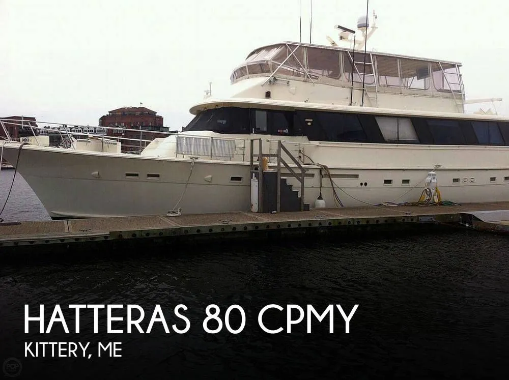 1985 Hatteras 80 CPMY in Kittery, ME