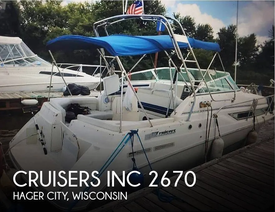 1993 Cruisers Inc Rogue 2670 in Hager City, WI