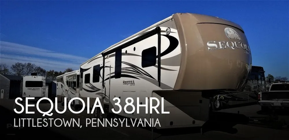 2015 Redwood RV Sequoia 38HRL