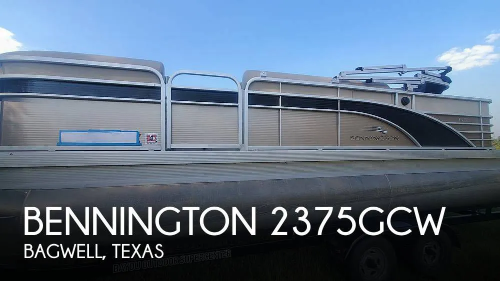 2015 Bennington 2375GCW in Bagwell, TX
