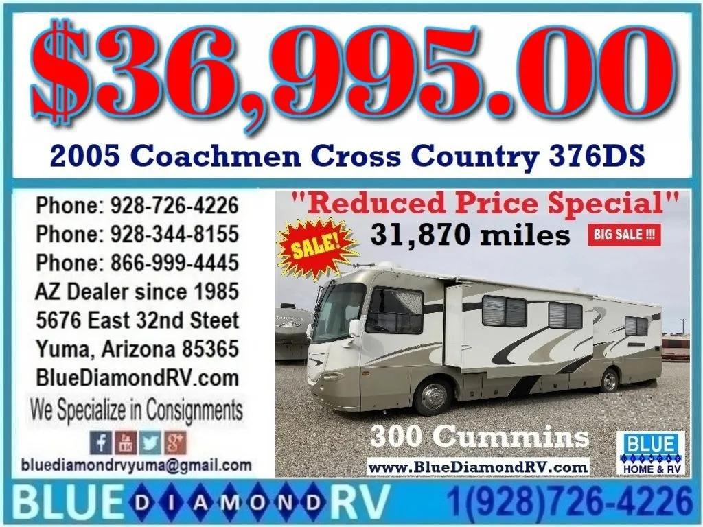 2005 Coachmen Cross Country 376DS