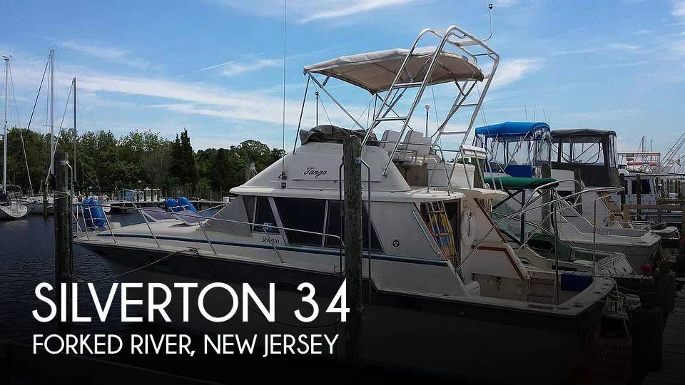 1985 Silverton Convertible 34 in Forked River, NJ