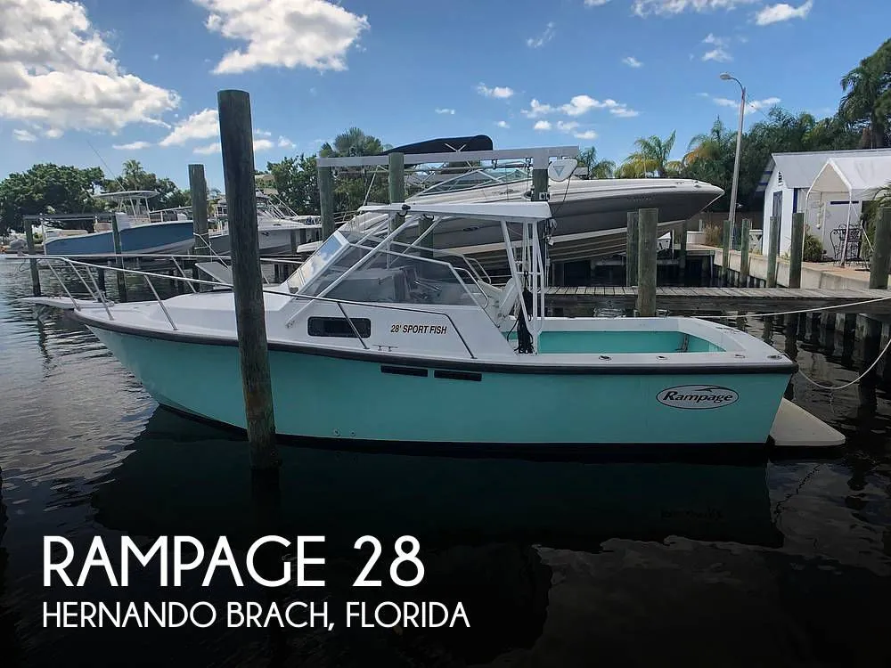 1988 Rampage 28 Sportsman in Spring Hill, FL