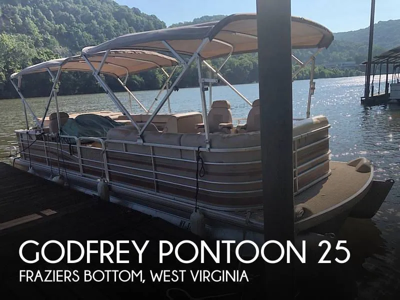 2004 Godfrey Pontoon Sanpan 25 tritoon Boat