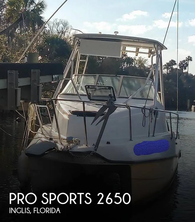 2000 Pro Sports Pro Kat 2650 Cuddy Cabin