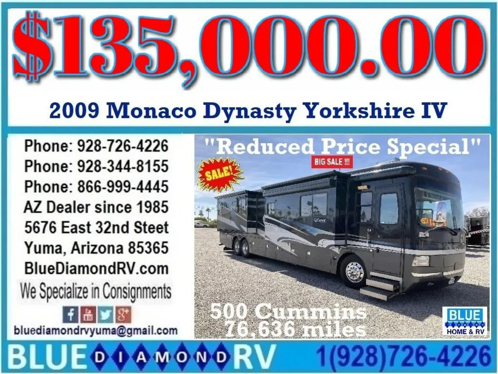 2009 Monaco Dynasty Yorkshire IV