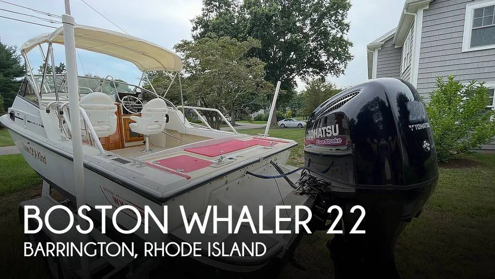 1987 Boston Whaler 22 Revenge WT in Barrington, RI