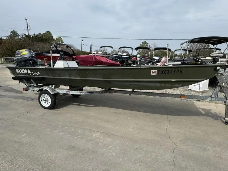 2015 Alumacraft Riveted Jons MV 1648 15 in Belton, TX