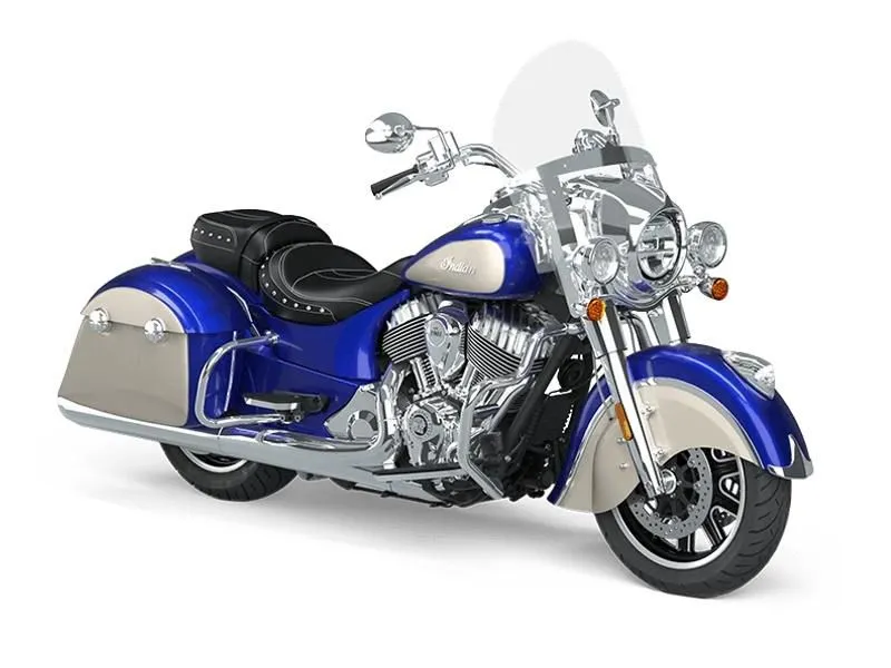 2023 Indian Motorcycle Springfield Spirit Blue Metallic / Silver Quartz Metallic