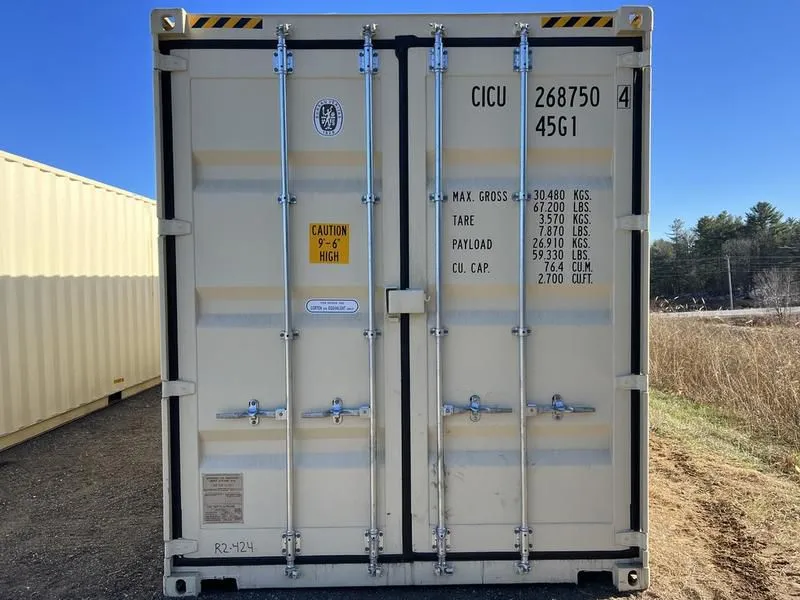 2022 40' Storage  Container High Cube One Trip