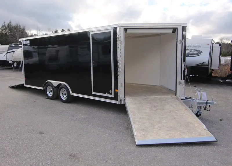 2022 Mission Trailers  8.5x18 Aluminum Drive-In Drive-Out 3-Place All Sport w/Rust-Free Package