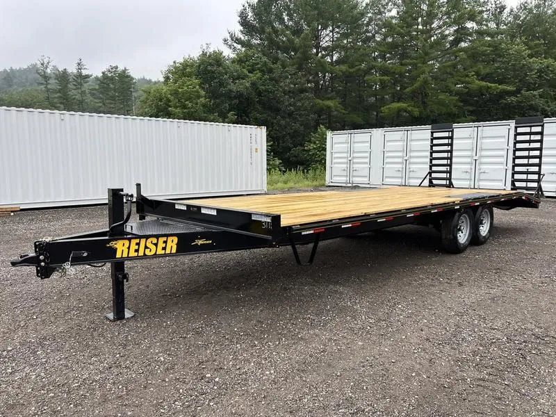 2024 Reiser Trailers  8.5x24 14K Deckover Equipment w/Stand Up Ramps
