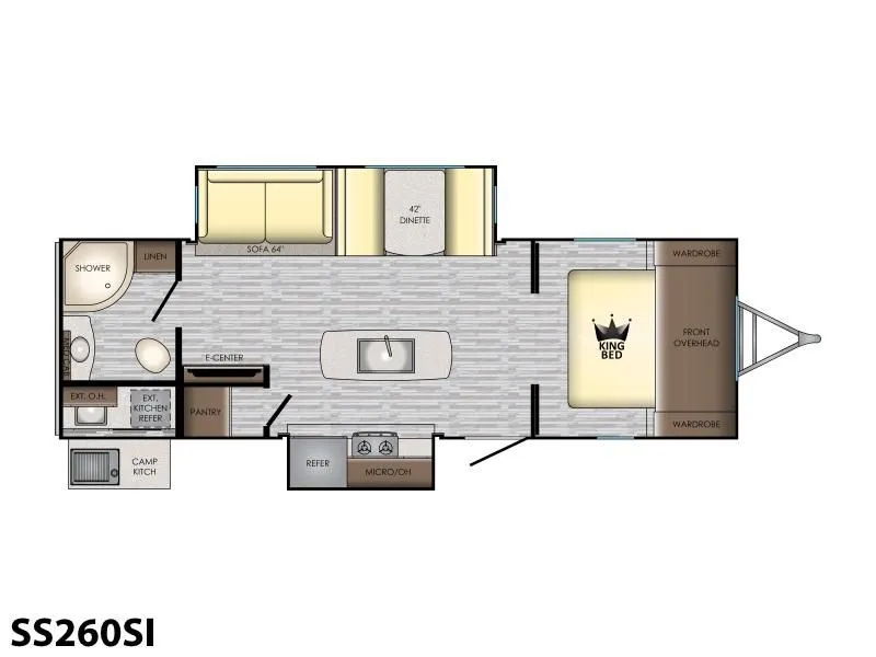 2019 CrossRoads RV Sunset Trail Super Lite SS260SI