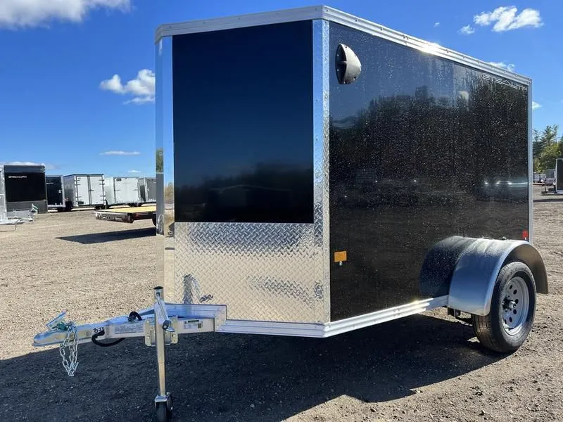 2023 Stealth Trailers  5x8 Aluminum Enclosed Cargo Trailer w/Barn Door & D-Rings