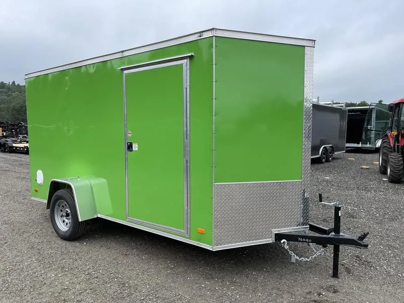 2022 Covered Wagon  6x12 Enclosed Cargo Trailer w/ LED Lighting