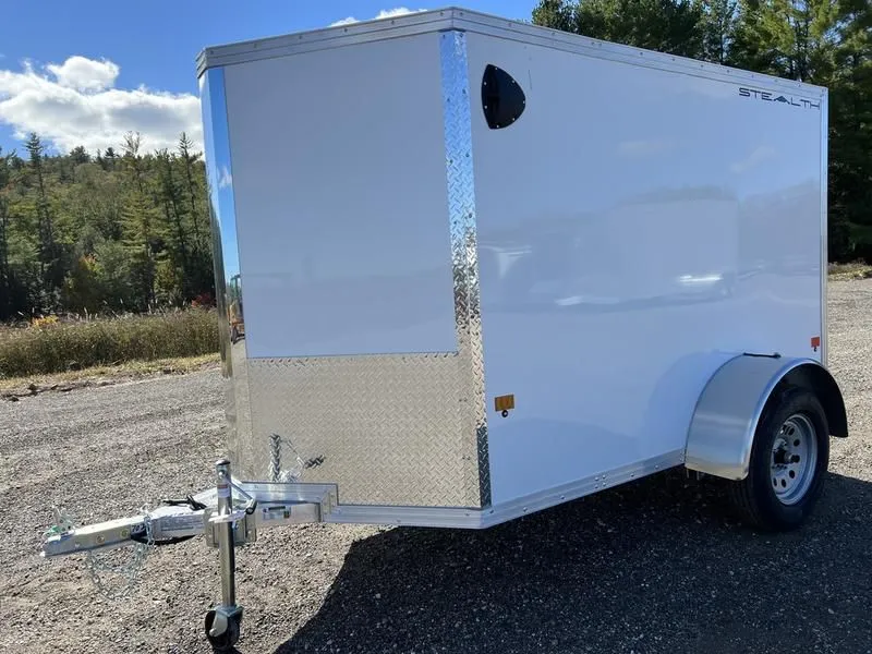 2023 Stealth Trailers  5x8 Aluminum Enclosed Cargo Trailer w/ Barn Door!