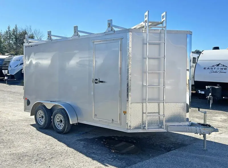 2023 Stealth Trailers  7x14 7K Aluminum Enclosed Cargo w/Ultimate Contractor Package, Barn Doors
