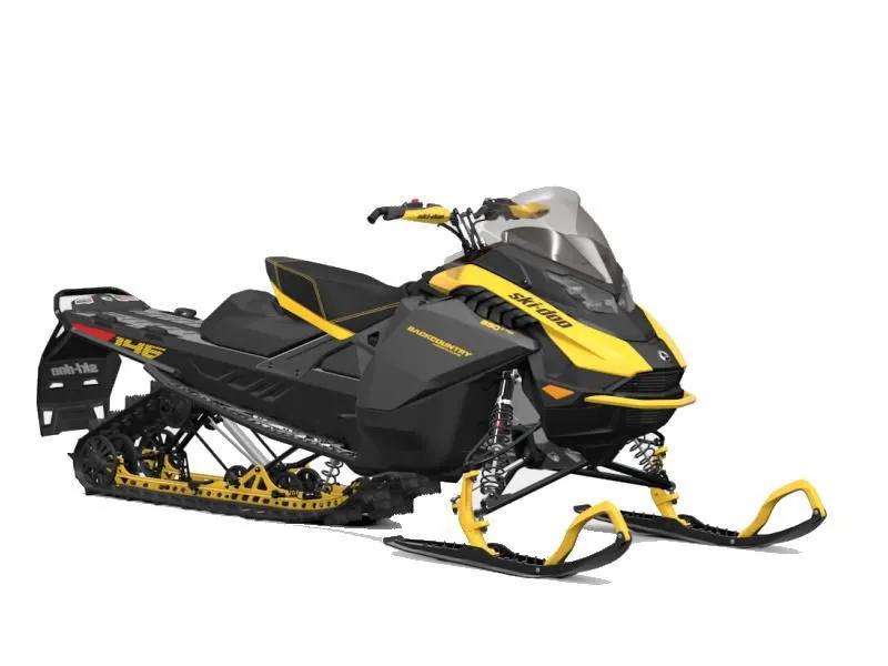 2024 Ski-Doo Backcountry Adrenaline Rotax 850 E-TEC 146 ES PowderMax 2.0 Yellow