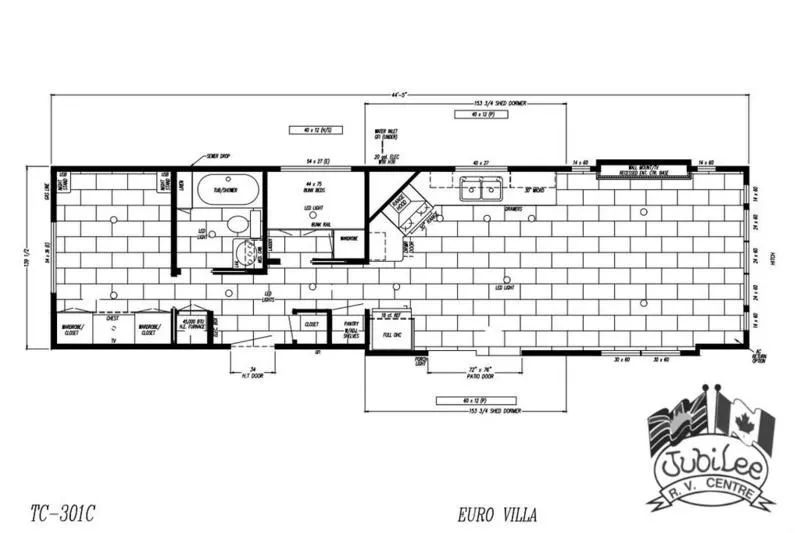 2023 Woodland Park Euro Villa TC-301C