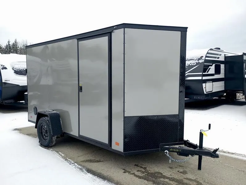 2024 Covered Wagon Trailers  6x12 Enclosed Cargo w/Extra Height, Blackout Package, Spring Assist Ramp