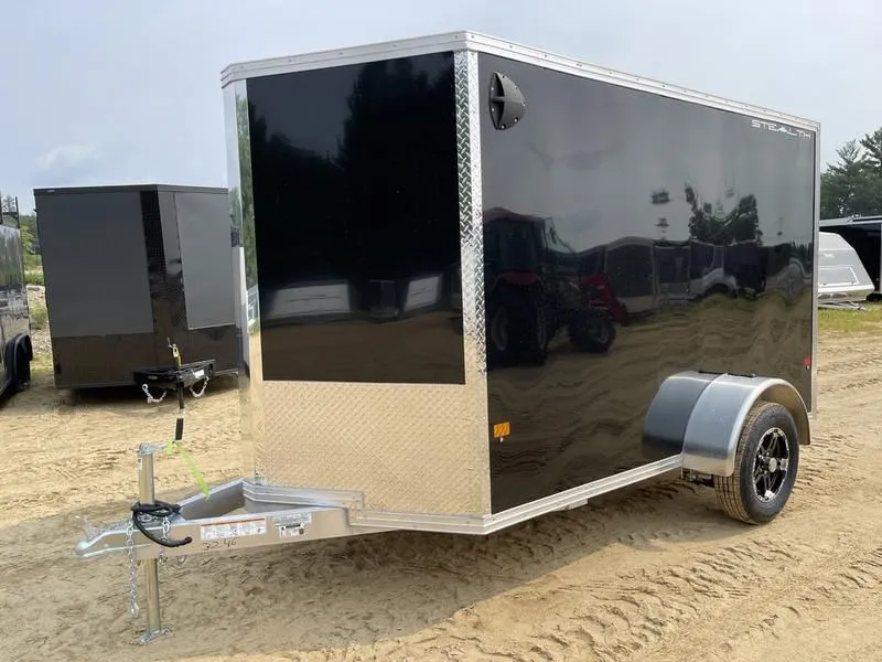 2022 Stealth Trailers  6x10 Aluminum Enclosed Cargo Trailer w/ Sliding D-Rings!