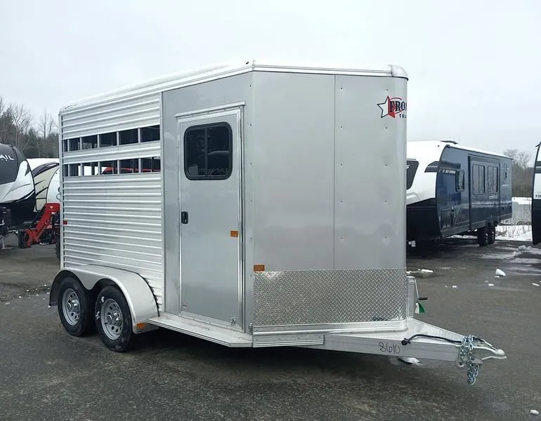 2024 Frontier Trailers  Colt Series Aluminum 2 Horse Combo/Slant Load w/Front Tack, Extra Height