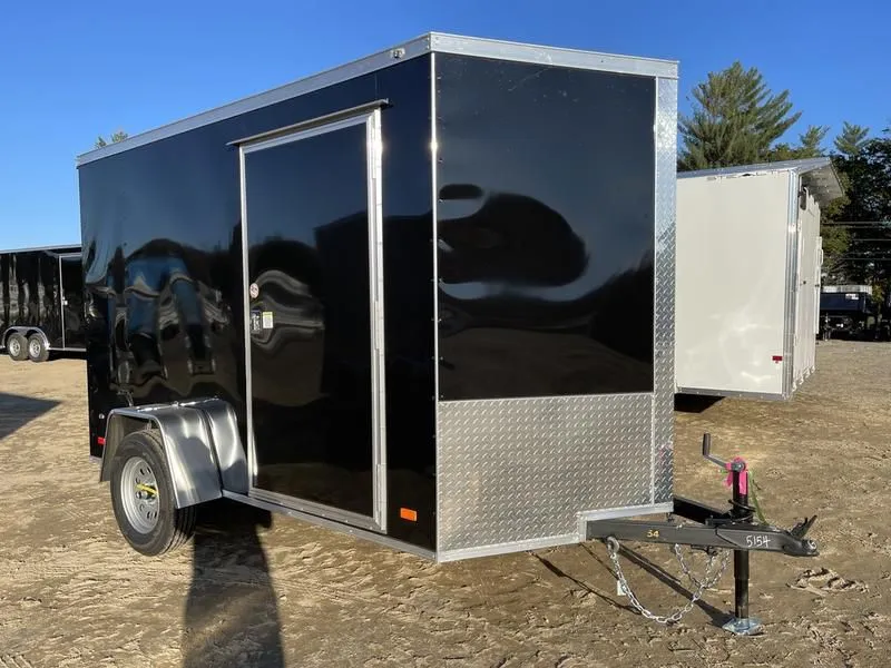 2022 Covered Wagon Trailers  6x10 Enclosed Cargo Trailer w/ Blackout Package