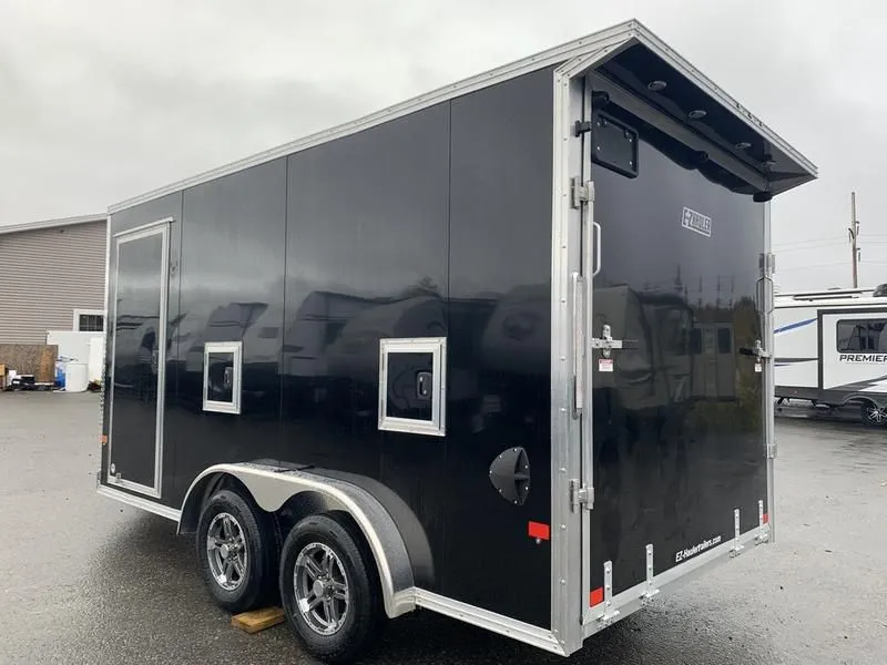 2022 E-Z Hauler by Mission Trailers  7.5x14 Aluminum 2-Place Drive-In Drive-Out w/Rust-Free Pkg, Extra Height
