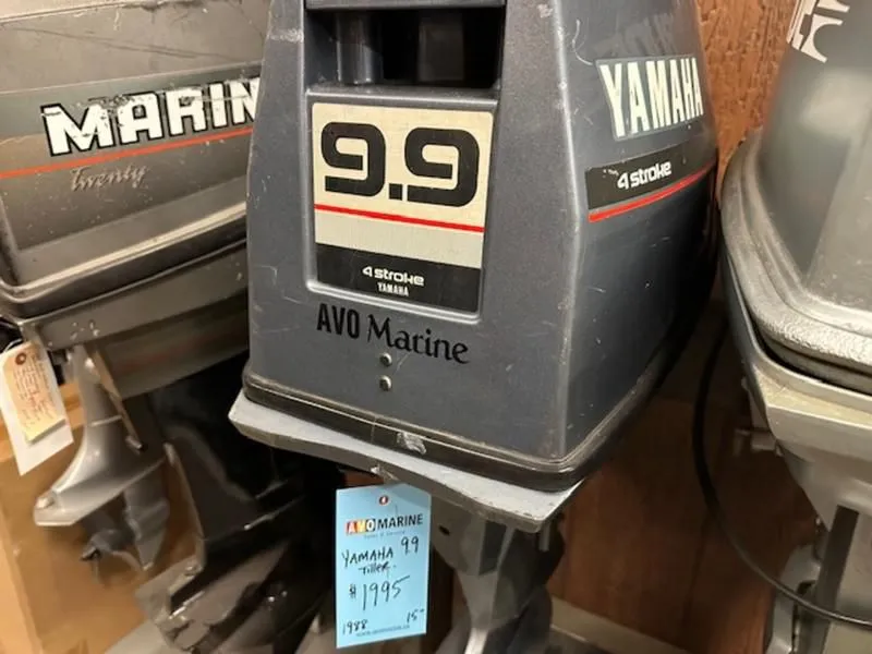 1988 Yamaha 9.9 Tiller, 15