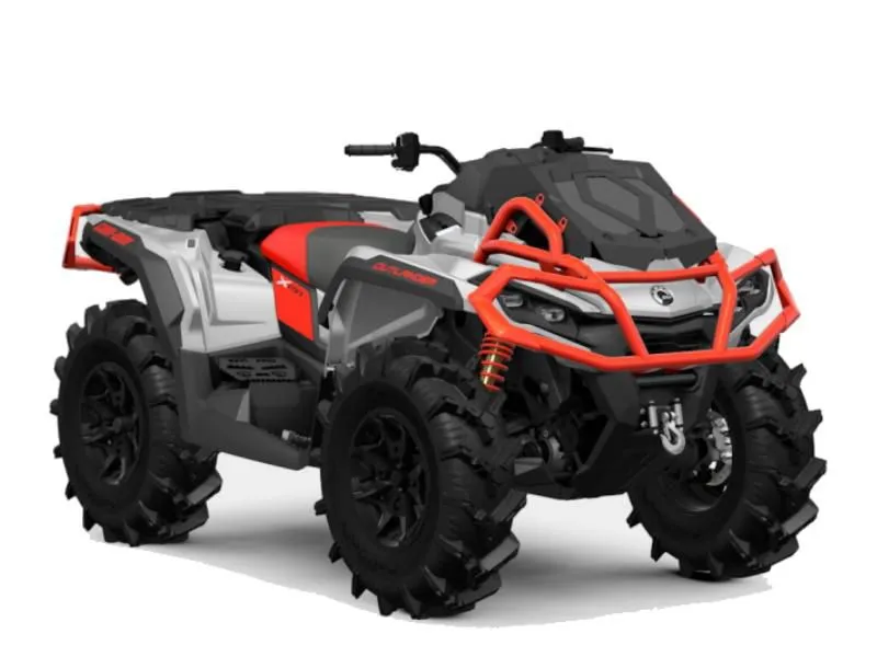 2024 Can-Am Outlander X mr 1000R Hyper Silver & Legion Red