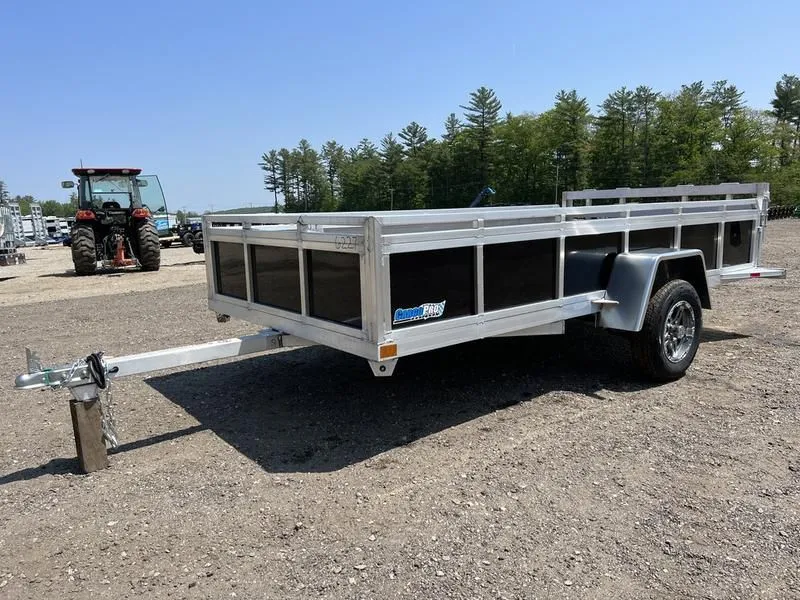 2023 Cargo Pro  6x12 Aluminum Utility Trailer w/Bi-Fold Rear Ramp