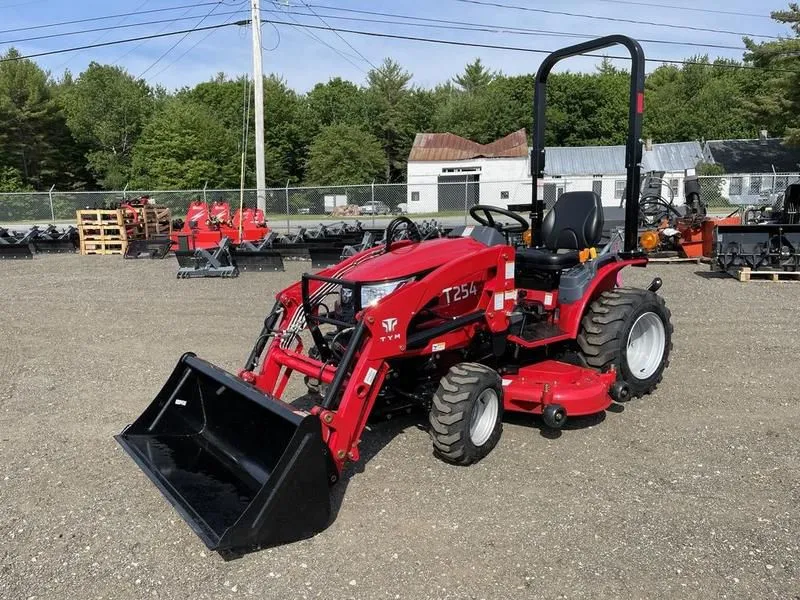 2023 TYM  T254H Hydrostatic Tractor with 24HP, Loader and Mower