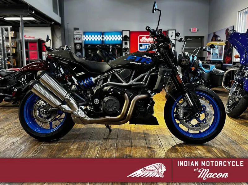 2024 Indian Motorcycle FTR Sport Granite Gray/Blue