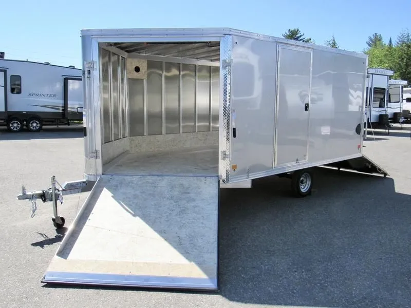 2022 Mission Trailers  101x12 Aluminum 2-Place Drive-In/Drive-Out Deckover w/Tapered Ramps