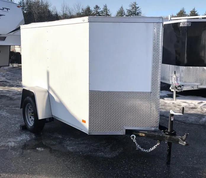 2022 Covered Wagon Trailers  5x8 Enclosed Cargo w/Rear Swing Door