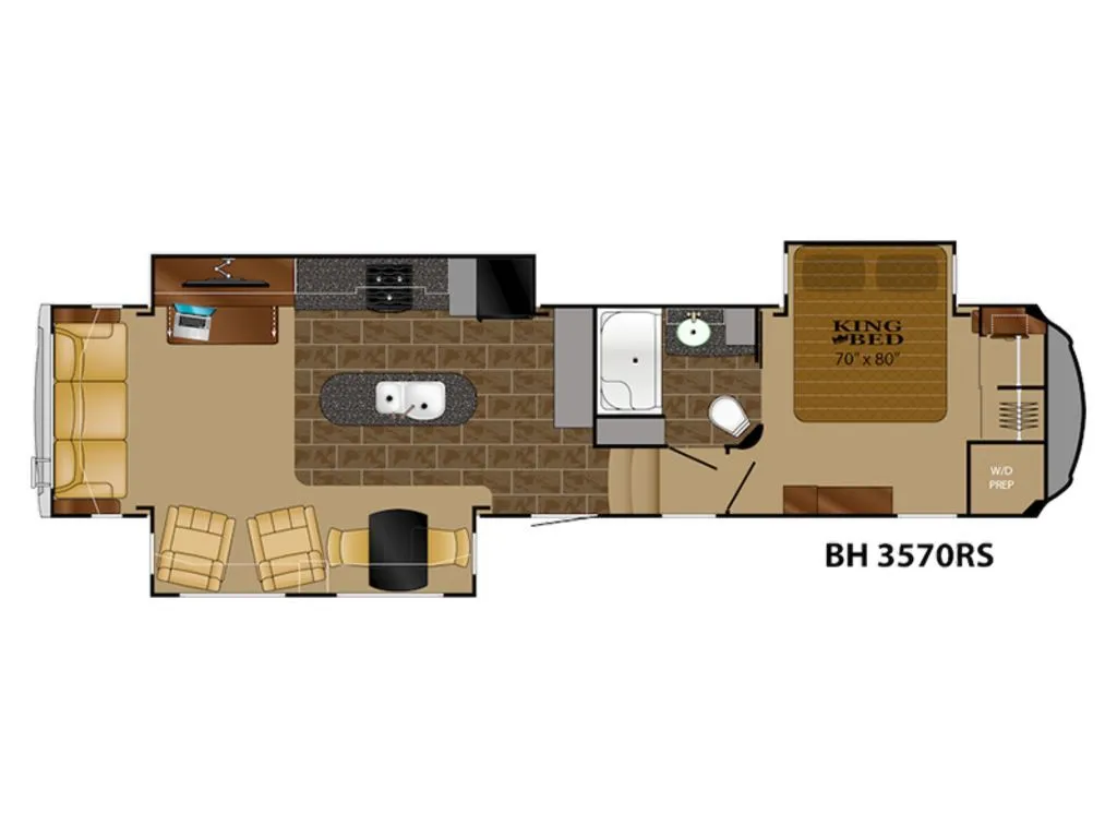 2016 Heartland Bighorn BH 3570RS