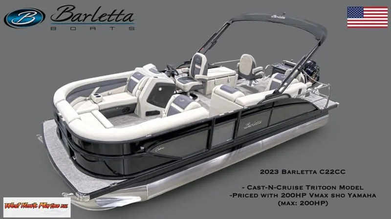 2023 Barletta Boats Cabrio 22CC in Whiteshell, MB